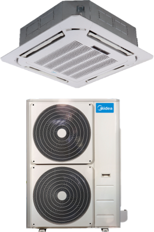 Cassette inverter Midea HR de cuatro vías