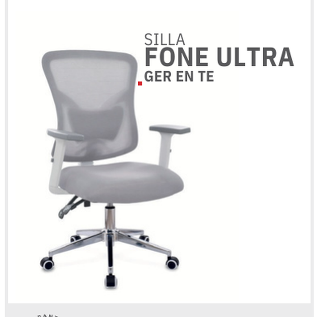 Silla Fone Ultra Gerente