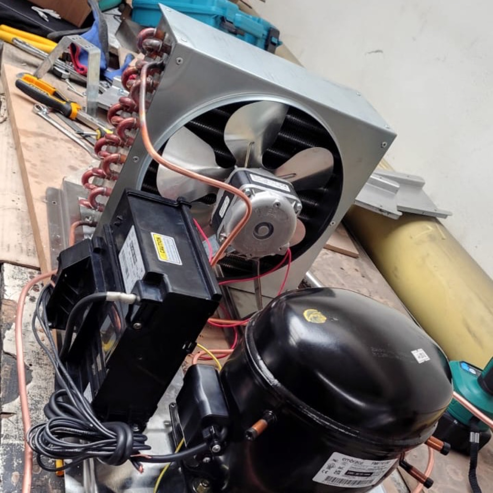 Fabricación de equipos de refrigeración a la medida