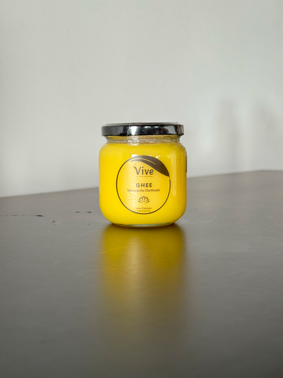 Ghee, mantequilla clarificada Vive 235 g