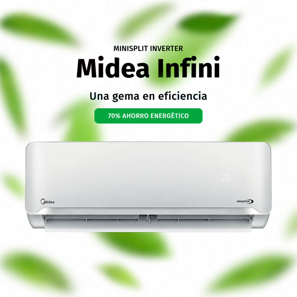 Minisplit inverter Midea Infini