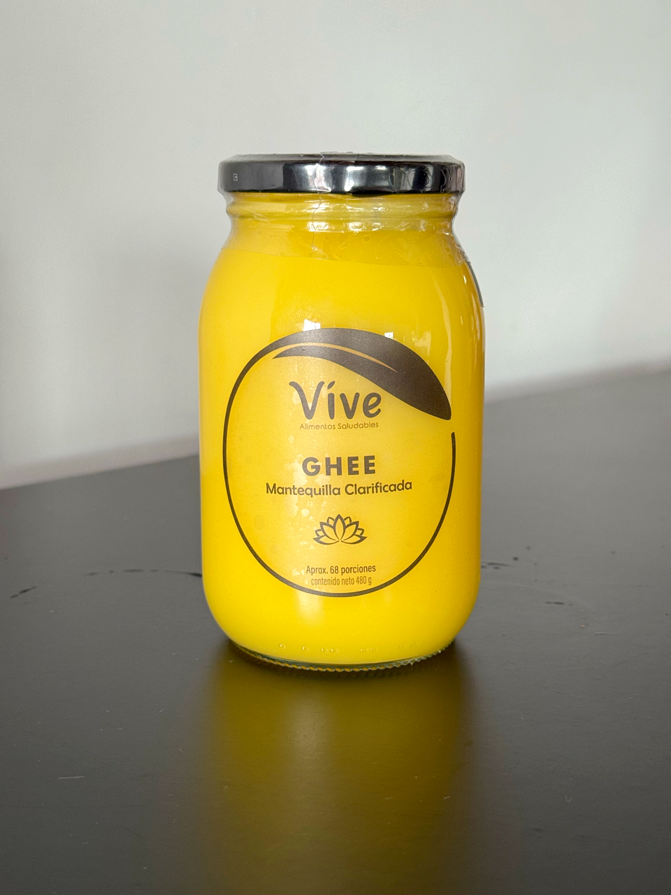 Ghee, mantequilla clarificada Vive 480 g