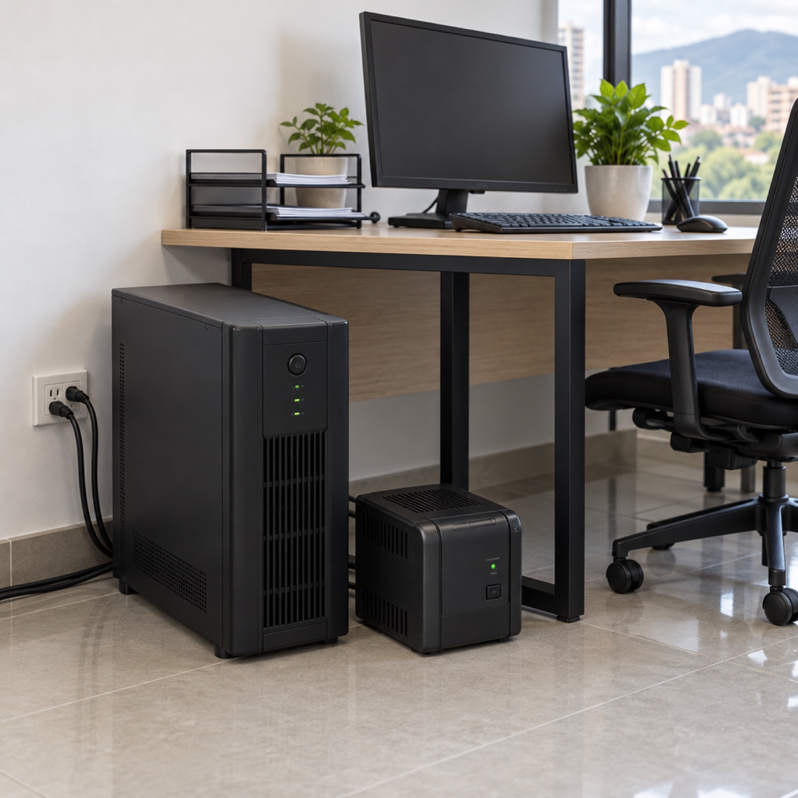 Instalación de UPS y Reguladores de Voltaje