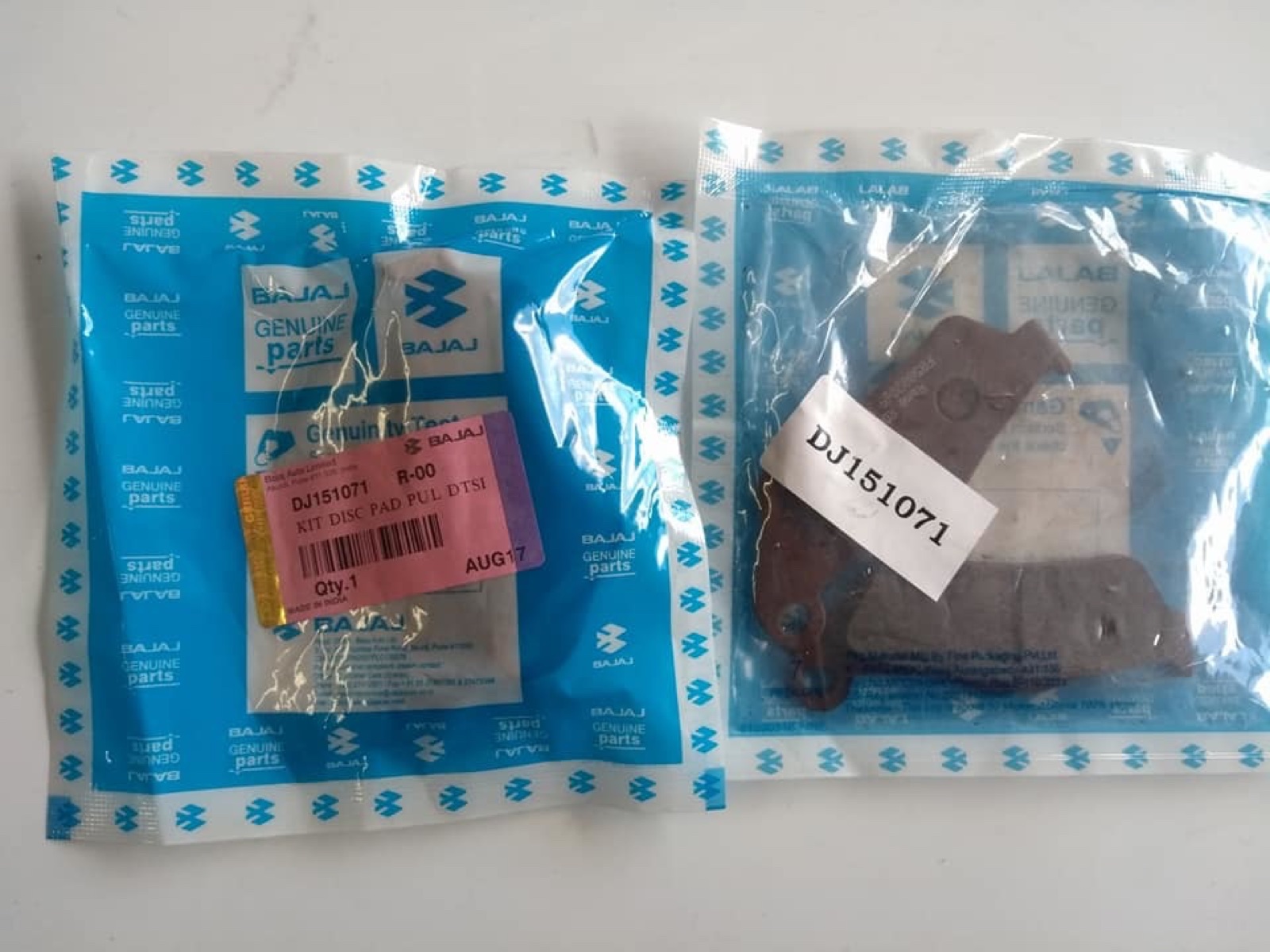 Pastillas y Bandas de Freno para Moto