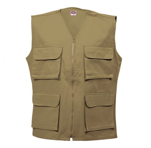 Chaleco en Dril 100% Algodón – Dotación y Uniforme de Trabajo