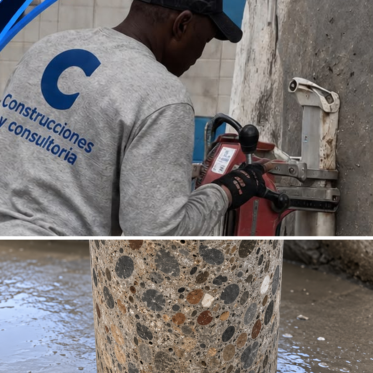 Extracción de Núcleos y Perforaciones en Concreto