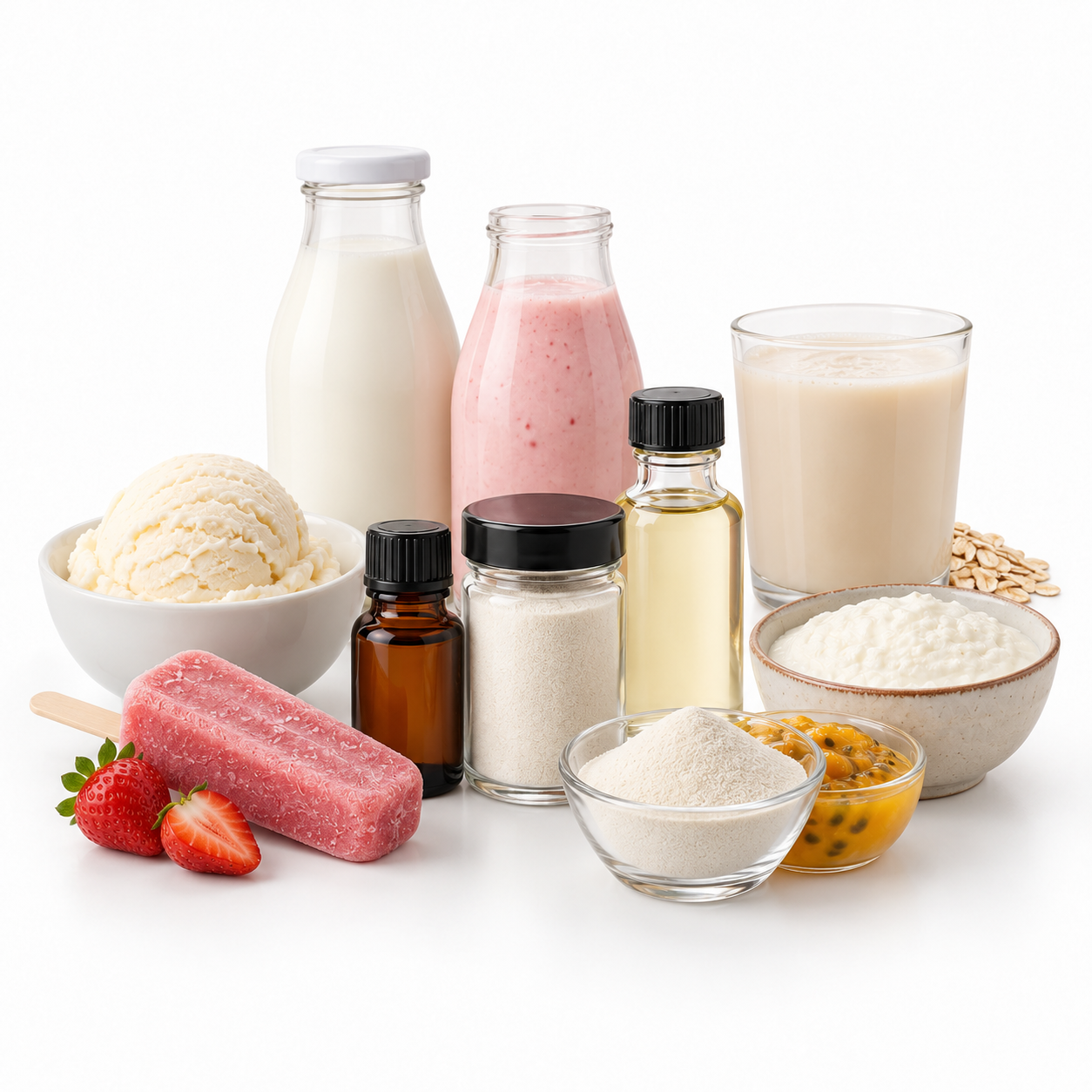 Estabilizantes y conservantes para helados de crema