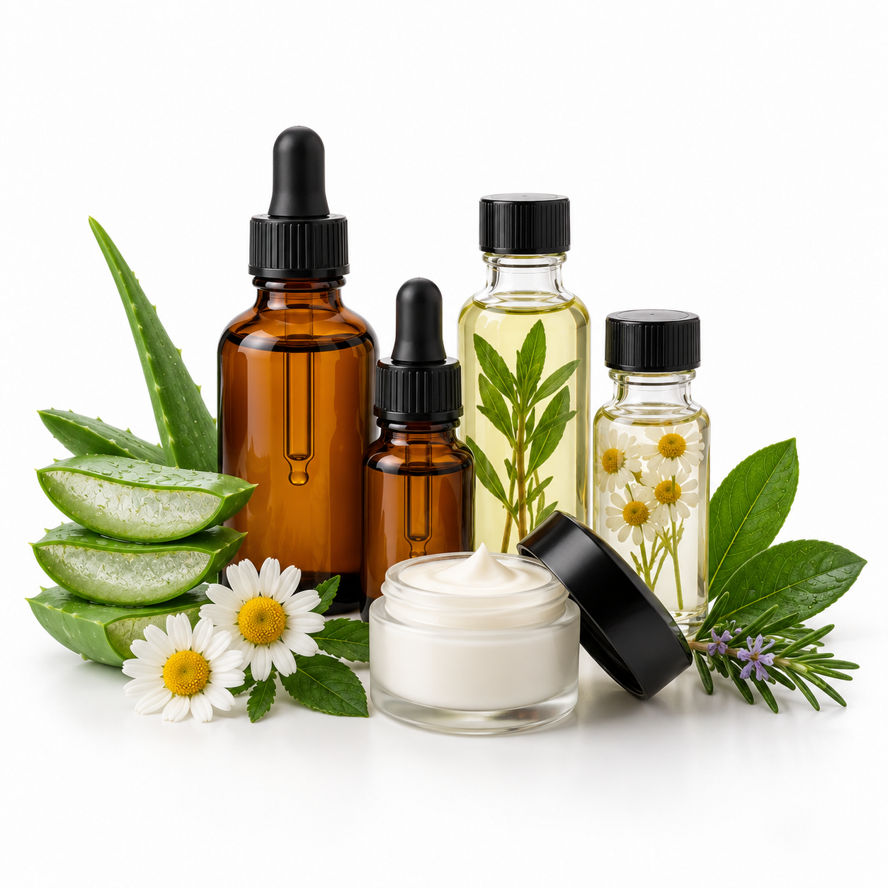 Extractos naturales para cosmética